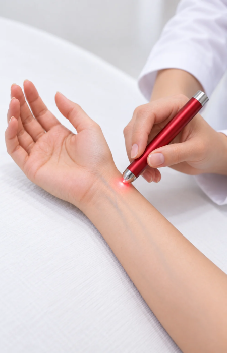 Red laser καρπιαίος σωλήνας (2)